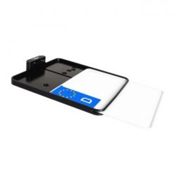 *4 DAYS EXTRA TRANSIT TIME* HeinzBikes, side mount license plate bracket. Black